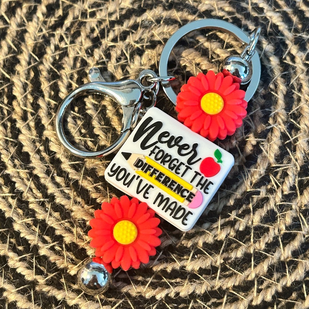 🍎👩‍🏫 Teacher Keychain